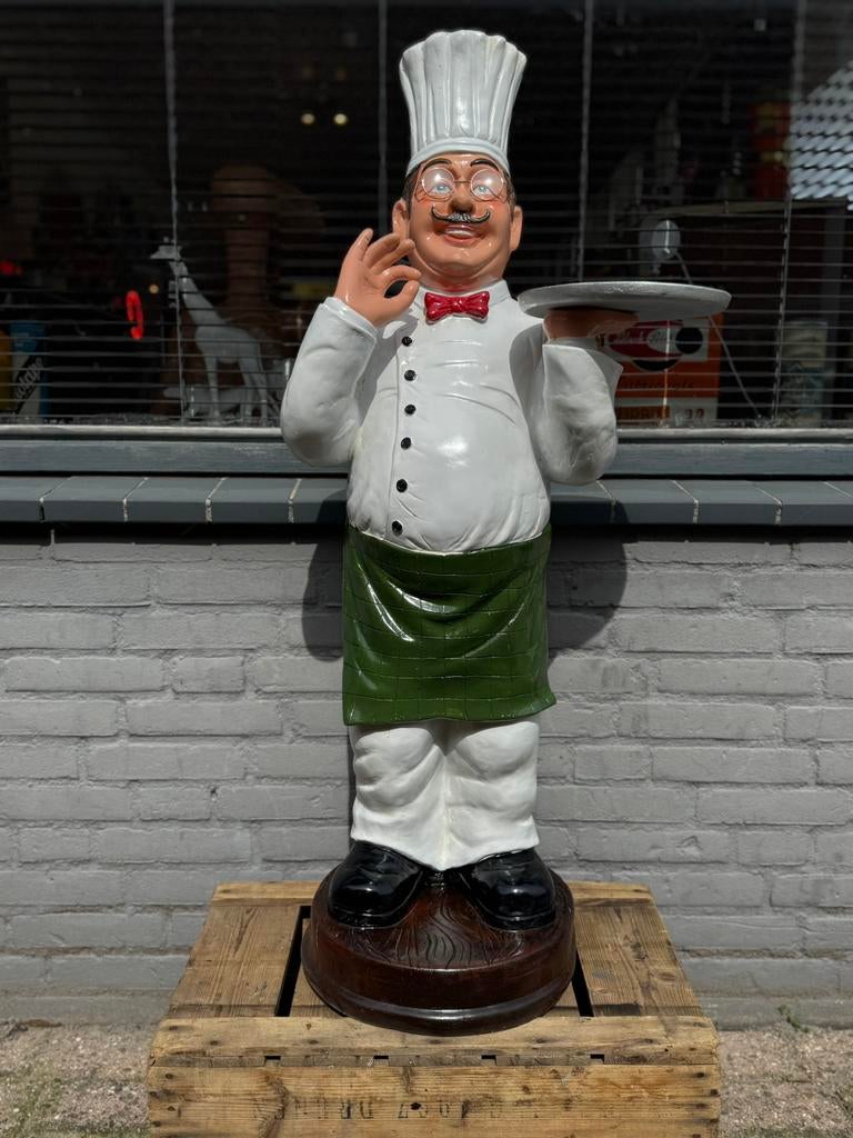 Groot Koks beeld decoratie, Verzamelen, Ophalen, Zo goed als nieuw, Mens