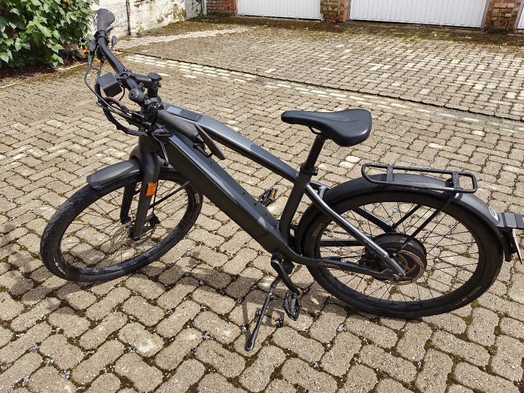 Stromer ST1 DARK GREY SPORT M 814 WH, Fietsen en Brommers, Elektrische fietsen, Ophalen, Gebruikt, Stromer, 50 km per accu of meer