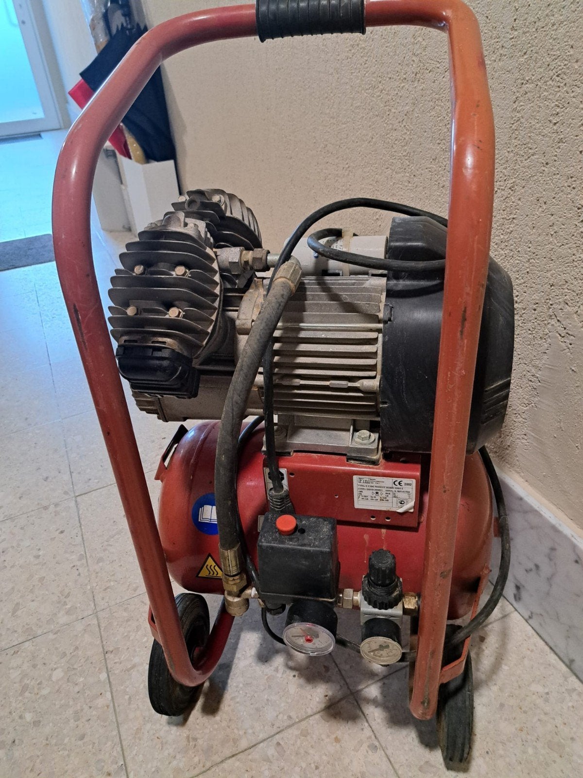 compressor, Doe-het-zelf en Bouw, Ophalen, Gebruikt