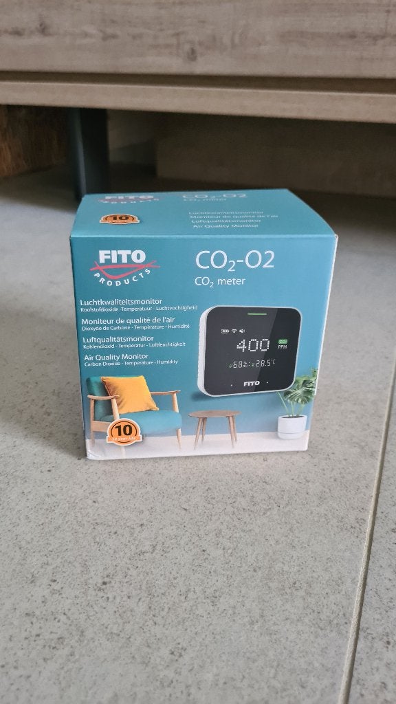Fito Co2 - O2 meter, Elektronische apparatuur, Luchtbehandelingsapparatuur, Ophalen of Verzenden, Nieuw, Overige