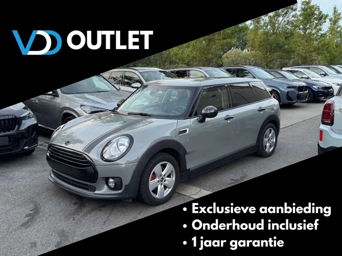 MINI Clubman One AUTOMAAT 1.5L / AIRCO / BLUETOOTH / PDC / B, Autos, Achat, 6 portes, Entreprise, Noir