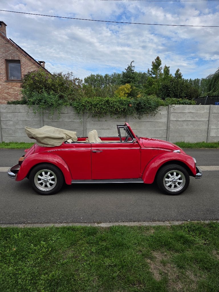 VW Cox cabriolet 1302, Autos, Volkswagen, Rouge, Cabriolet, Autre, Coccinelle