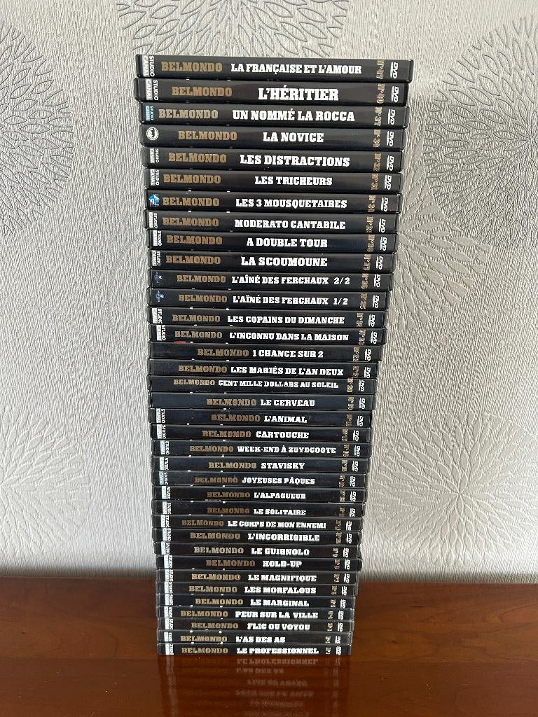Collection Belmondo - 36 DVD, Enlèvement, Comme neuf