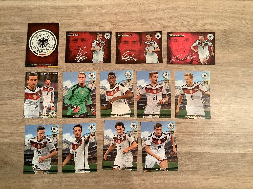 Panini cards ‘ Tousensemble ‘ Duitsland (2015), Enlèvement ou Envoi, Comme neuf, Affiche, Image ou Autocollant