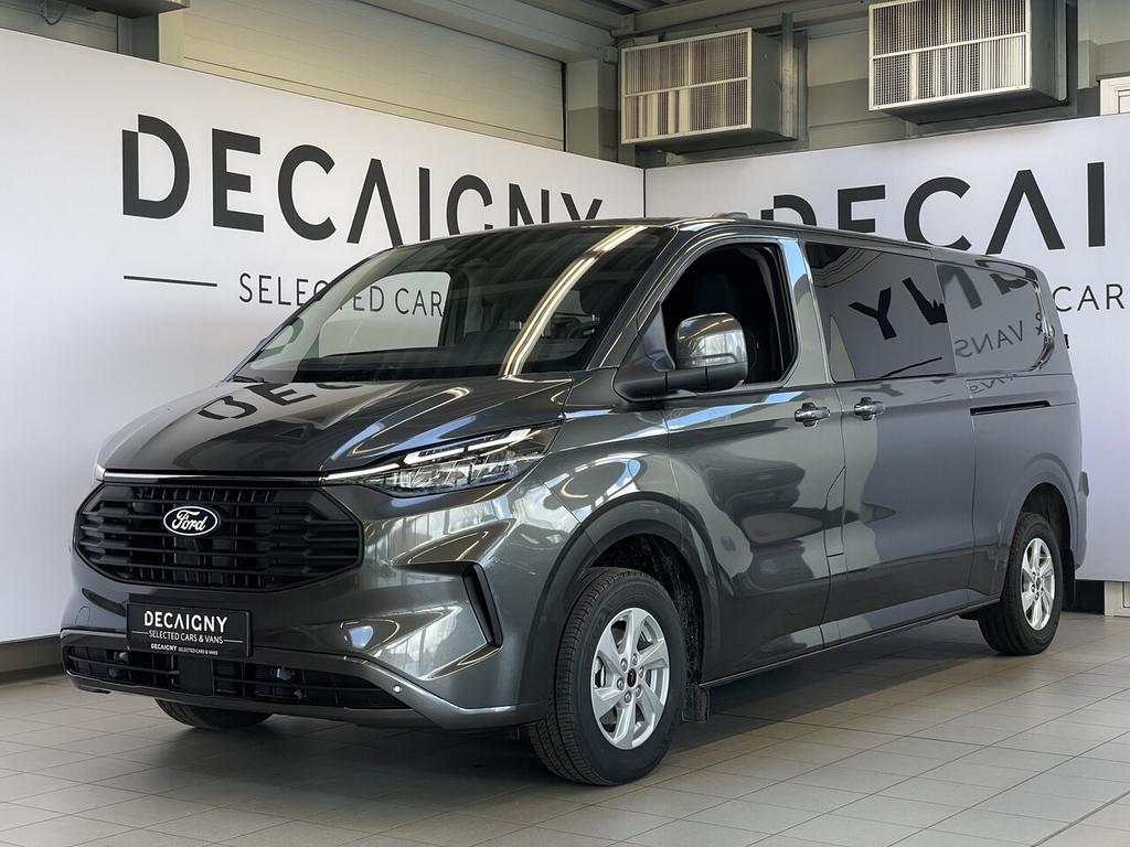Ford Transit Custom V710 2.0 TDCI 320 L2H1 DUB CAB *Camera*, Auto's, USB, 0 kg, Bedrijf, 5 deurs