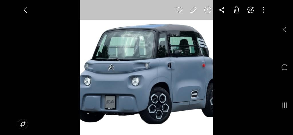 Citroen ami electrique, Auto's, Citroën, Automaat, Overige modellen, Blauw, 360° camera