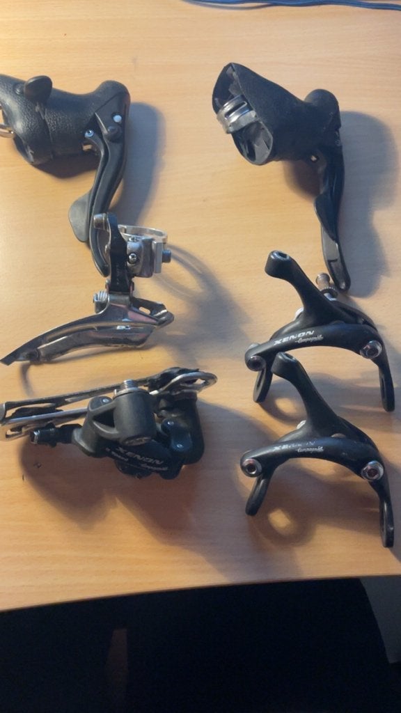 Campangolo Xenon Groep, Enlèvement ou Envoi, Campagnolo, Dérailleur ou Chaîne, Utilisé
