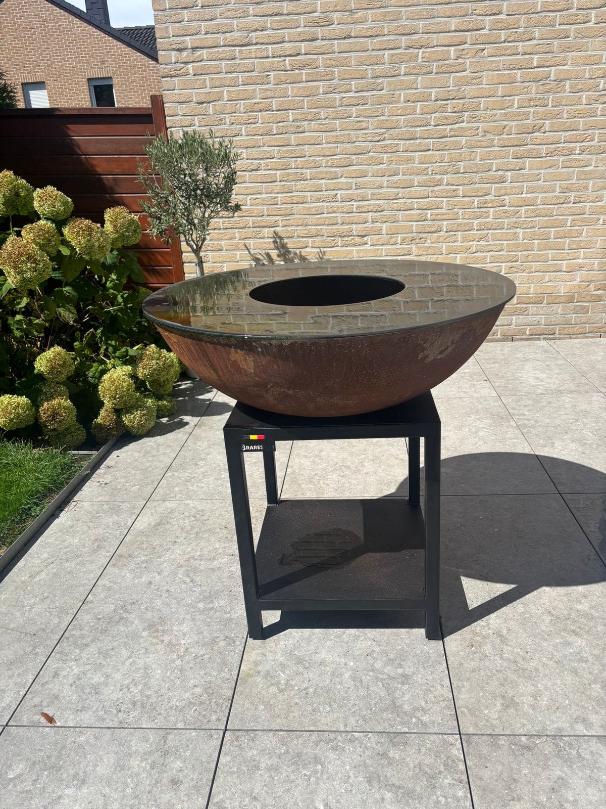 Brasero plancha 100cm - BRARESEAU NEUF, Jardin & Terrasse, Enlèvement, Neuf