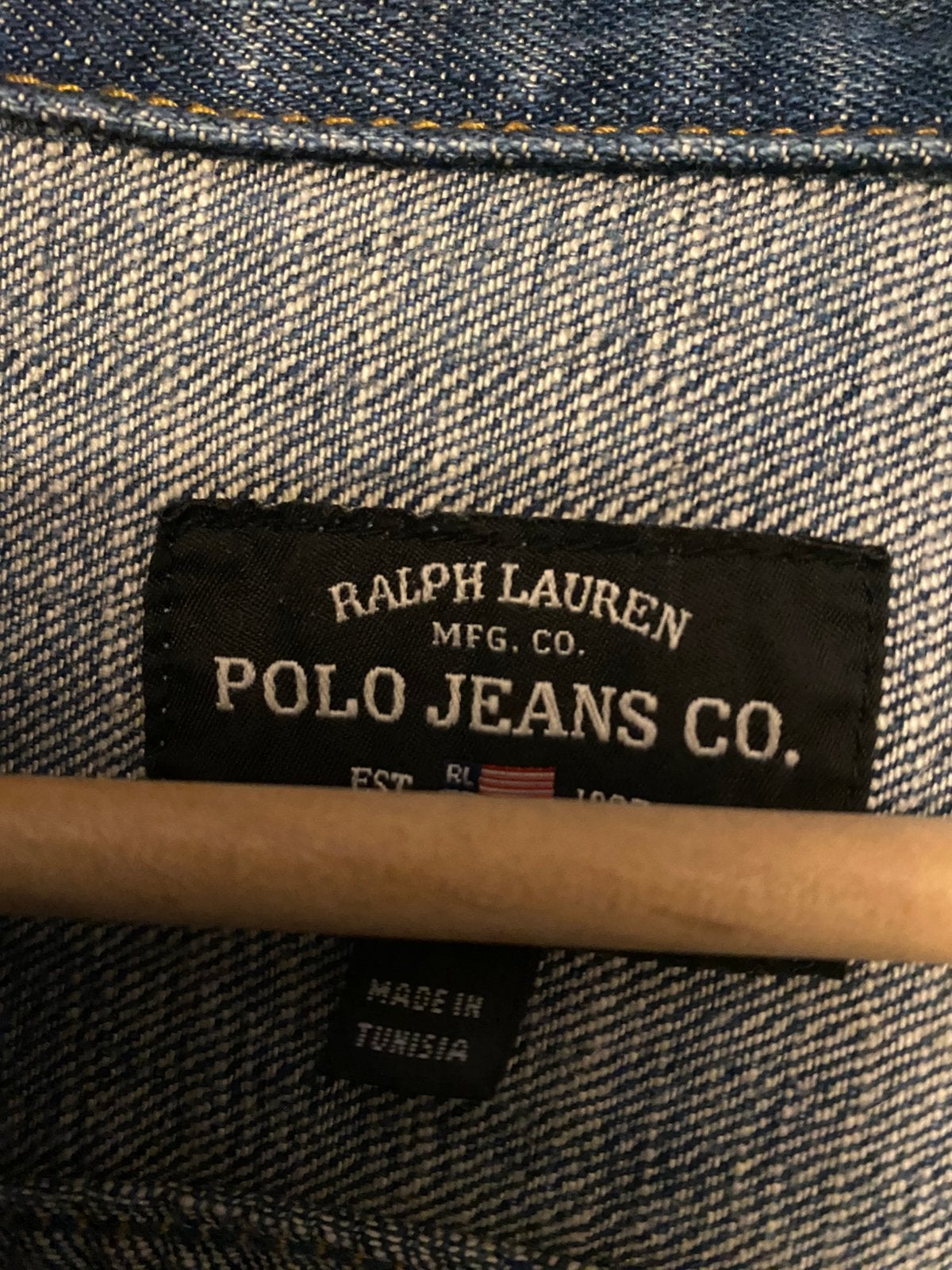 Jeansjas. Ralph lauren, Kleding | Heren, Ophalen of Verzenden, Zo goed als nieuw