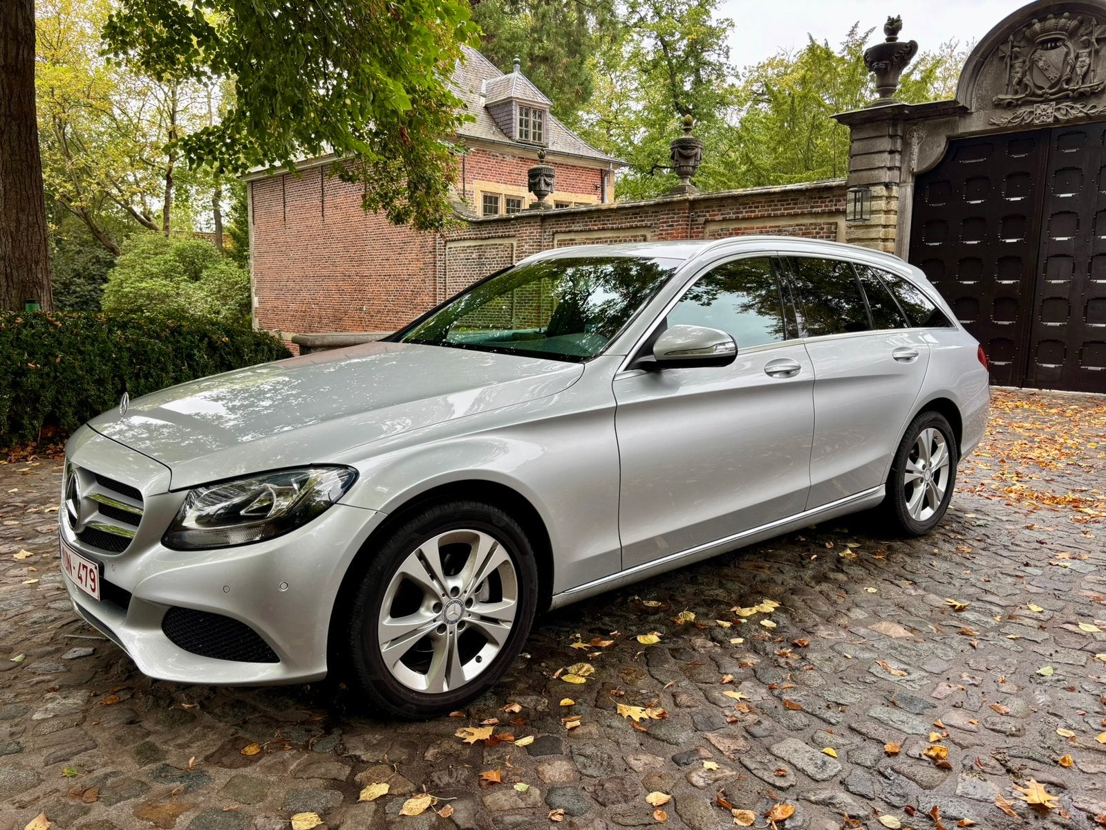 Mercedes C200 BlueTEC 1.6, Autos, Argent ou Gris, Achat, Euro 6, Noir
