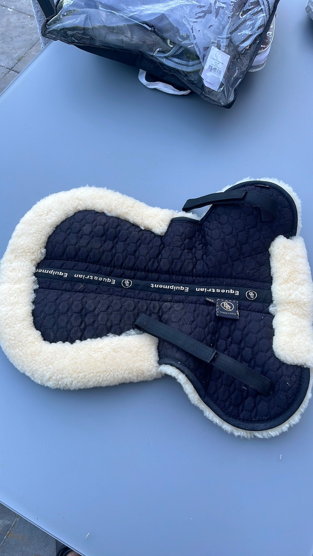 Wolletje, zadelonderleggen BR, Dieren en Toebehoren, Ophalen of Verzenden, Zo goed als nieuw, BR