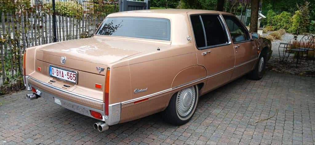 Cadillac Fleetwood de Ville V8 4.6 BWJ 1990, Autos, Cuir, Autres modèles, Berline, Automatique