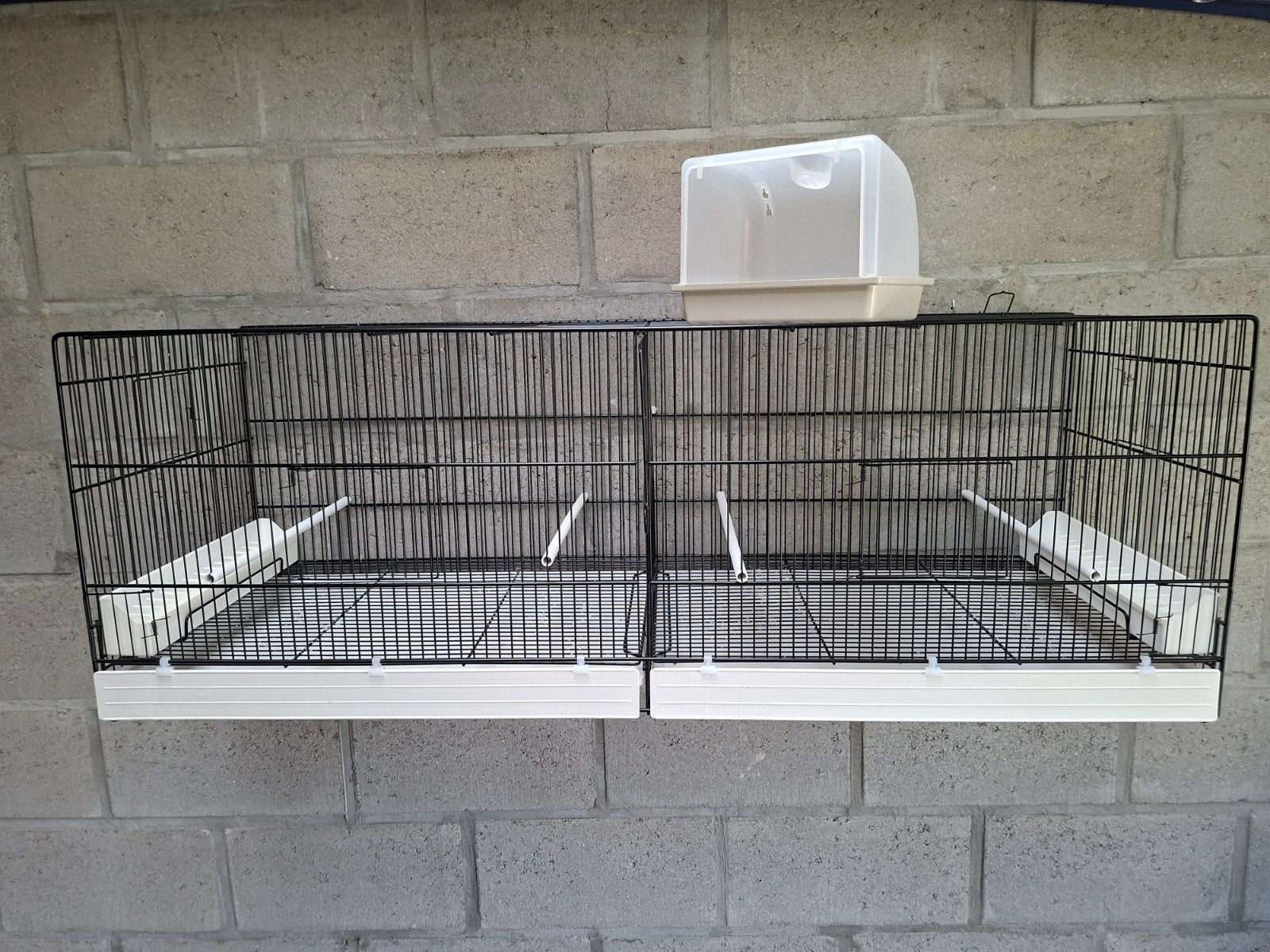 Draadkooi domus molinari zwart 120cm, Dieren en Toebehoren, Ophalen
