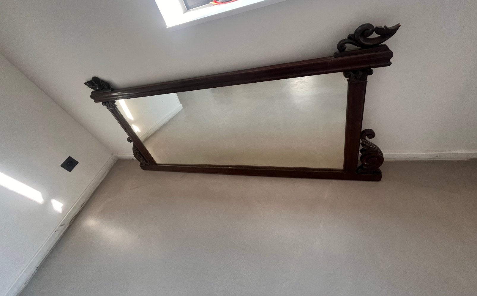 Miroir, Antiquités & Art, Enlèvement, Rectangulaire, 100 à 150 cm, Moins de 100 cm
