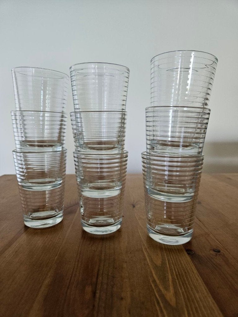 9x IKEA glazen, Enlèvement, Comme neuf, Verre à eau