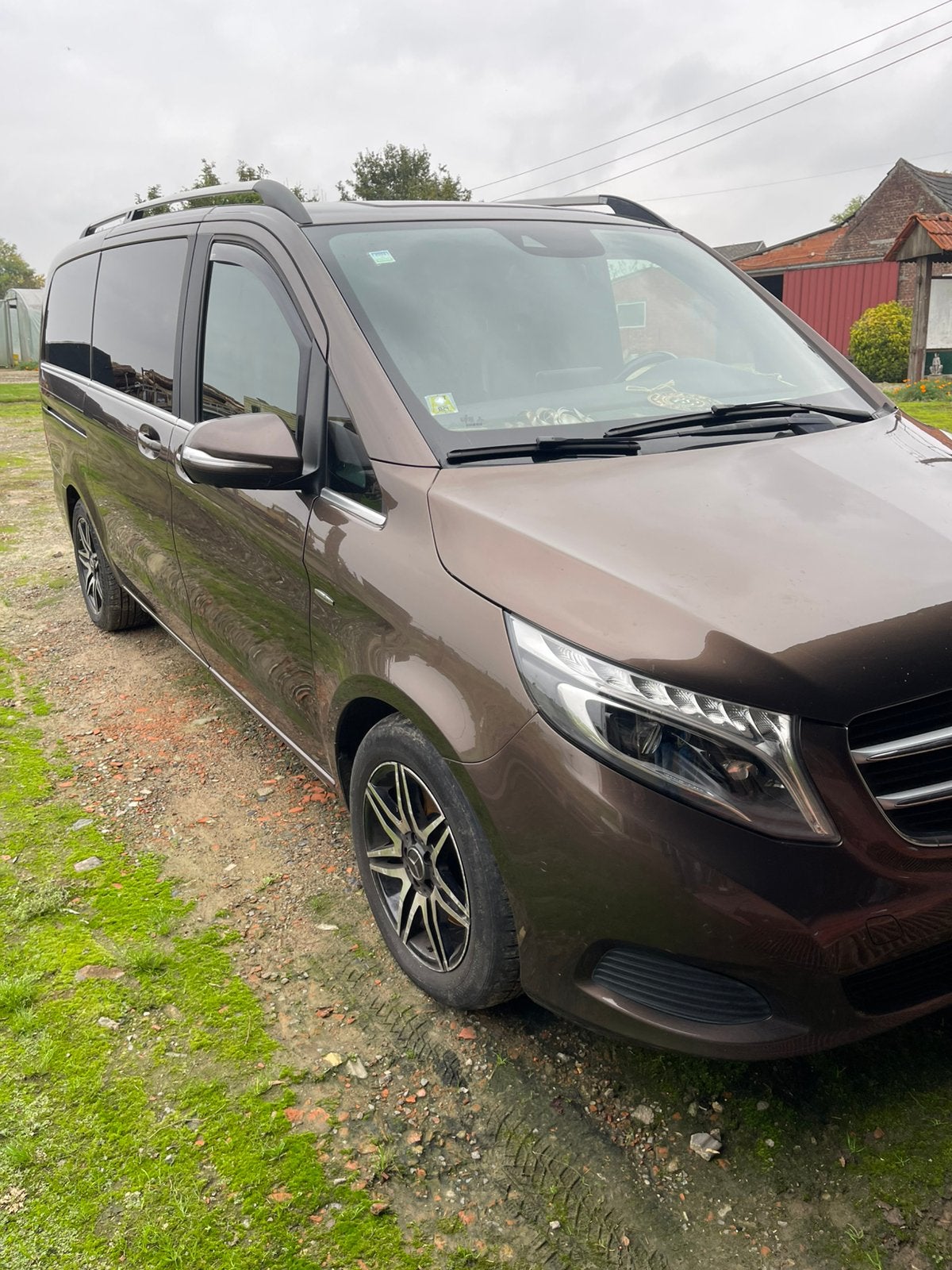 V250 lichte vracht 190 pk full oprion, Automaat, Adaptive Cruise Control, Bruin, Leder