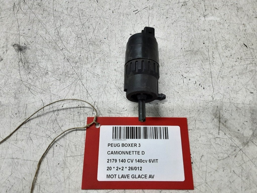 LAVE-GLACE POMPE AVANT Peugeot Boxer (U9) (D283342), Mevr. I. Hauben, Utilisé, Rue de l'Espoir 34 34
4030  GRIVEGNÉE, BE, Info@Collignon.be