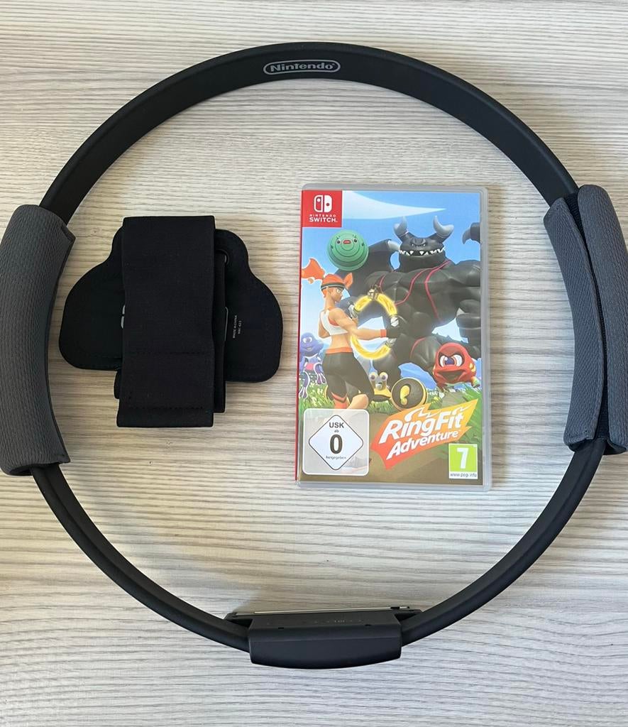 RingFit Adventure Nintendo Switch, Games en Spelcomputers, Games | Nintendo Switch, Ophalen, Zo goed als nieuw