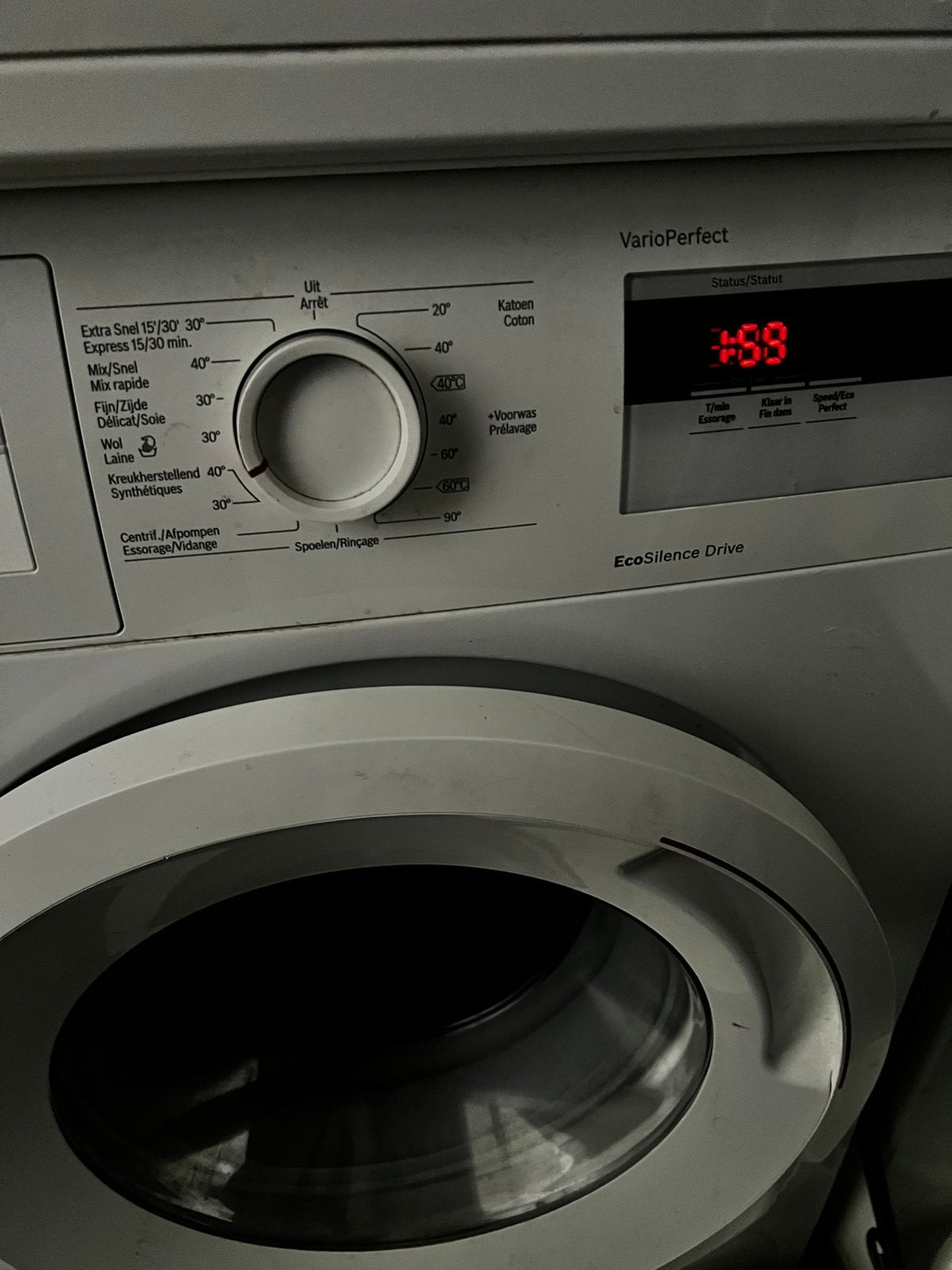 Wasmachine Bosch, Elektronische apparatuur, Wasmachines, Ophalen, Zo goed als nieuw