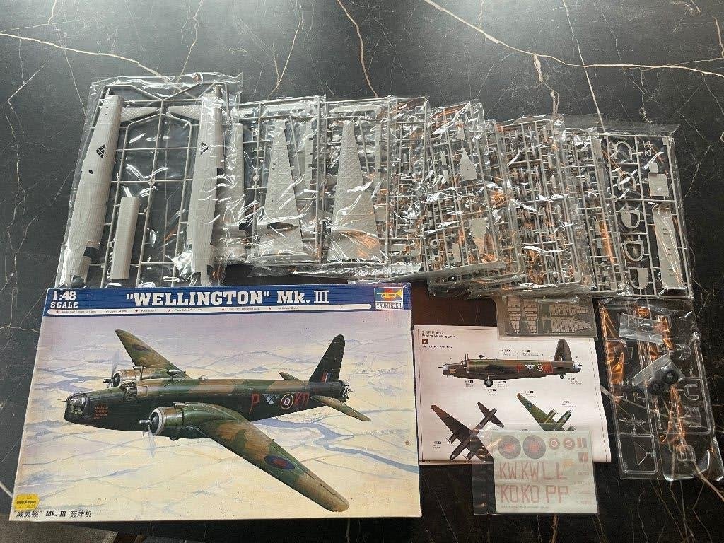 Modelbouw Wellington Mk III, Hobby en Vrije tijd, 1:72 tot 1:144, Revell, Nieuw, Ophalen of Verzenden