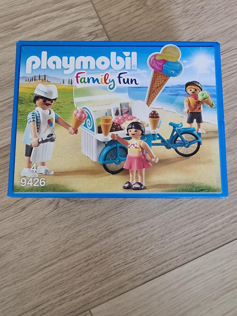 Playmobil Family Fun ijsjesverkoper, Enlèvement ou Envoi, Neuf, Ensemble complet
