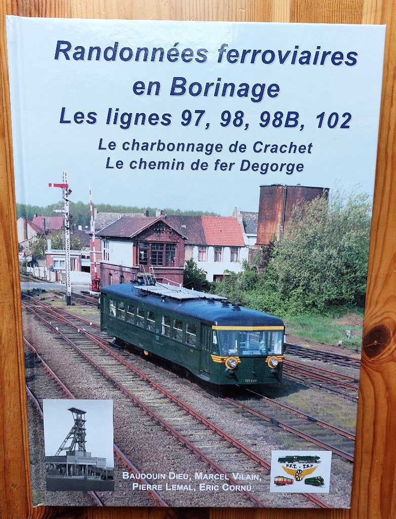 Randonnées ferroviaires en Borinage PFT TSP, Ophalen of Verzenden, Zo goed als nieuw, Trein, Boek of Tijdschrift