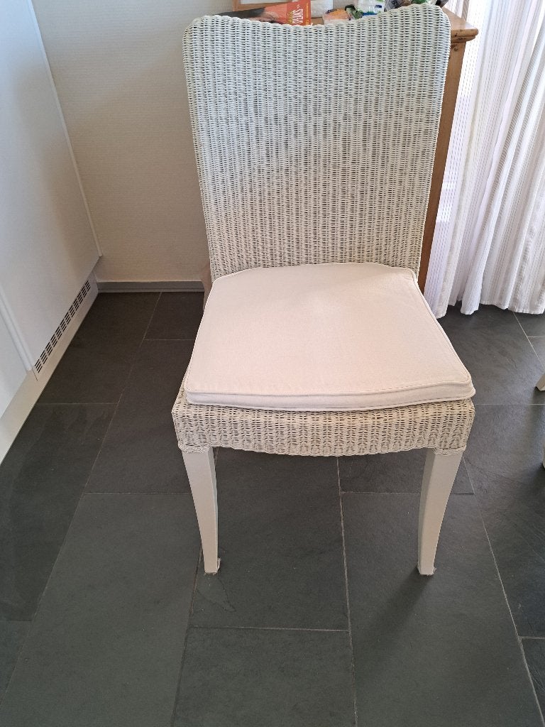 Stoelen per 4, Landelijk, Enlèvement, Utilisé, Blanc