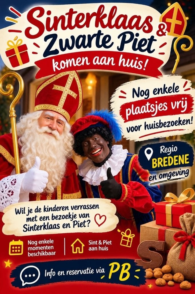 sinterklaas huisbezoeken, Ophalen, Nieuw