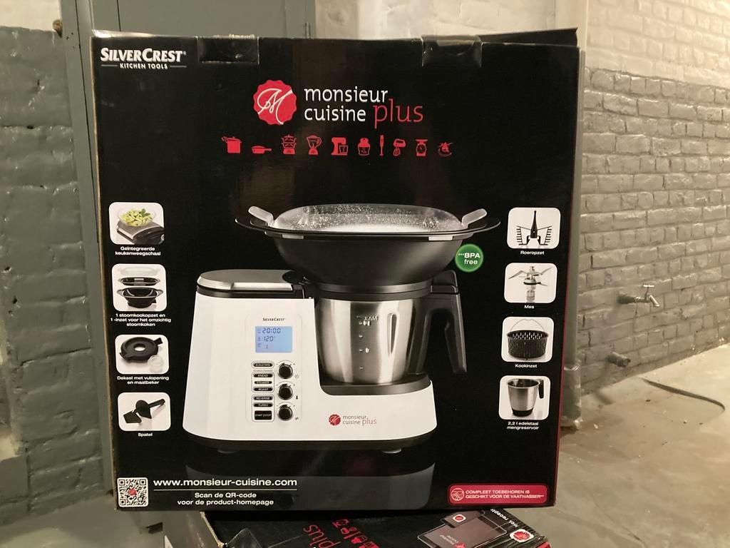 Monsieur Cuisine Édition Plus Complet Silvercrest, Enlèvement, Utilisé