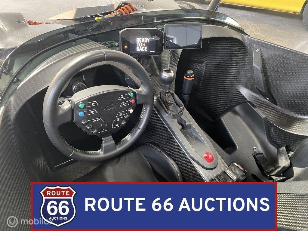 KTM X-Bow R DSG | 2019 | Route 66 Auctions, Auto's, Overige Auto's, Gebruikt, Zwart, Bedrijf, Handgeschakeld