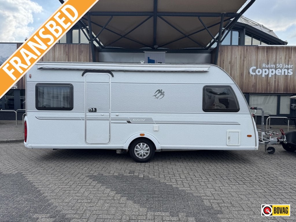 Knaus Sudwind 500 FU 2010 Mover,Tent,Luifel!, Rondzit, Lengtebed, 5 tot 6 meter, Knaus