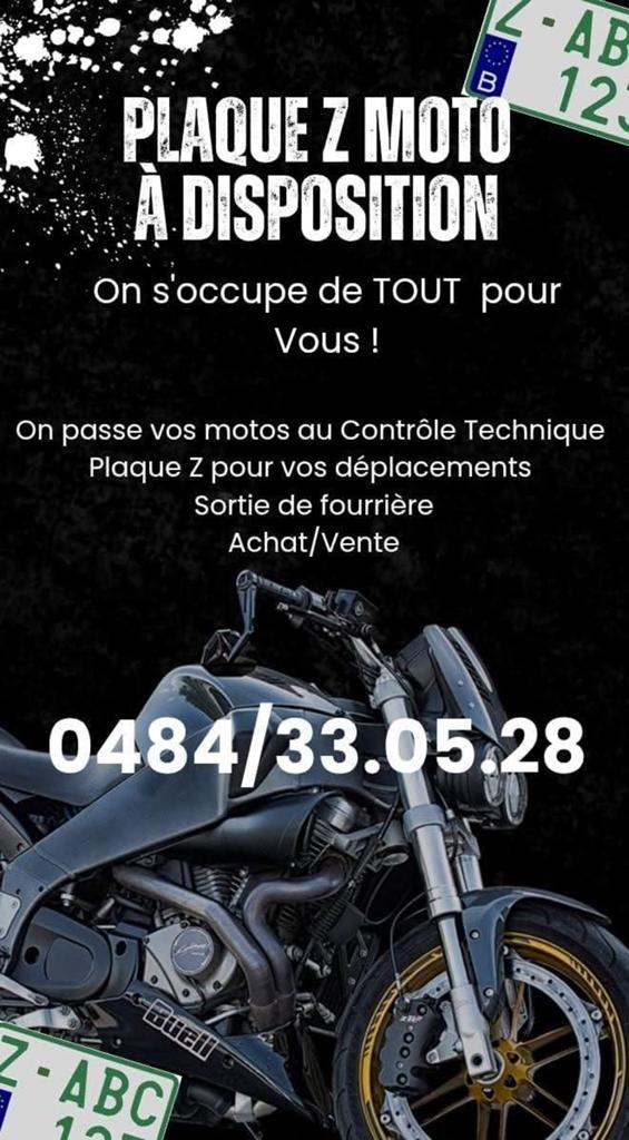 Passage contrôle technique moto, Motoren, Overige Motoren, Ophalen