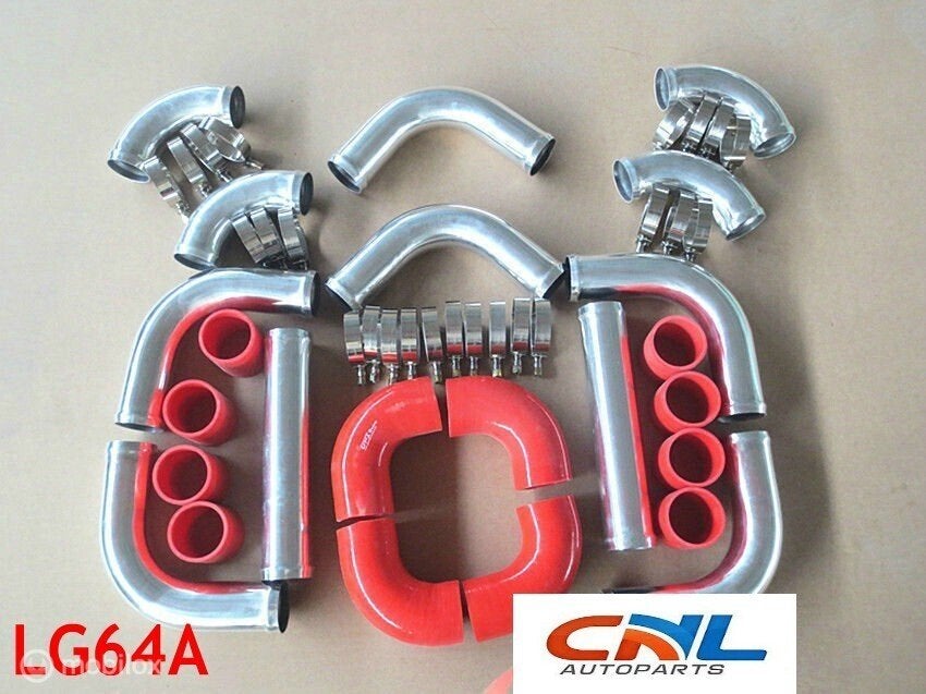 2.5 64mm Intercooler Pipe Piping Kit w/ Silicone Clamp, Nieuw, Ophalen of Verzenden