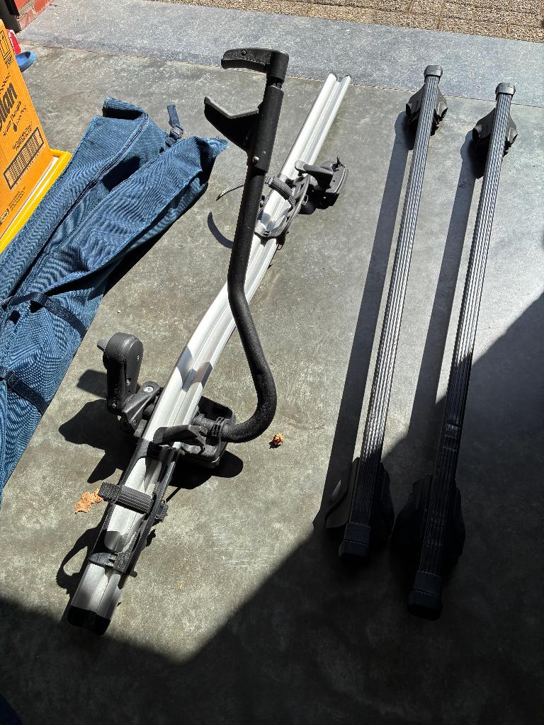 THULE  Fietsendrager op dak, Auto diversen, Fietsendragers, Ophalen, Brede banden, Zo goed als nieuw, Fietsendrager-accessoire