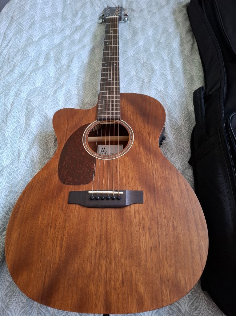 Harley Benton Custom Line CLA-15MCE LH, Muziek en Instrumenten, Snaarinstrumenten | Gitaren | Akoestisch, Ophalen, Zo goed als nieuw