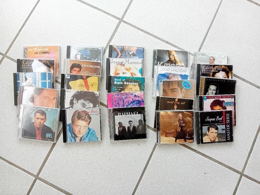 Lot 50 cd's Frans lied, lot nr. 3, Cd's en Dvd's, Ophalen, Gebruikt