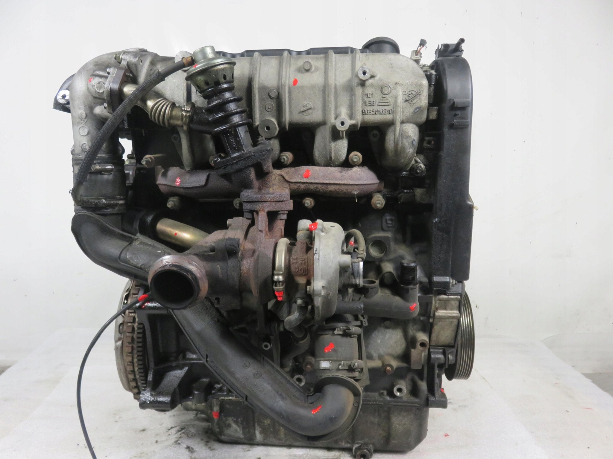 Moteur RHY Complet PEUGEOT 206, Envoi, Utilisé, Skoda