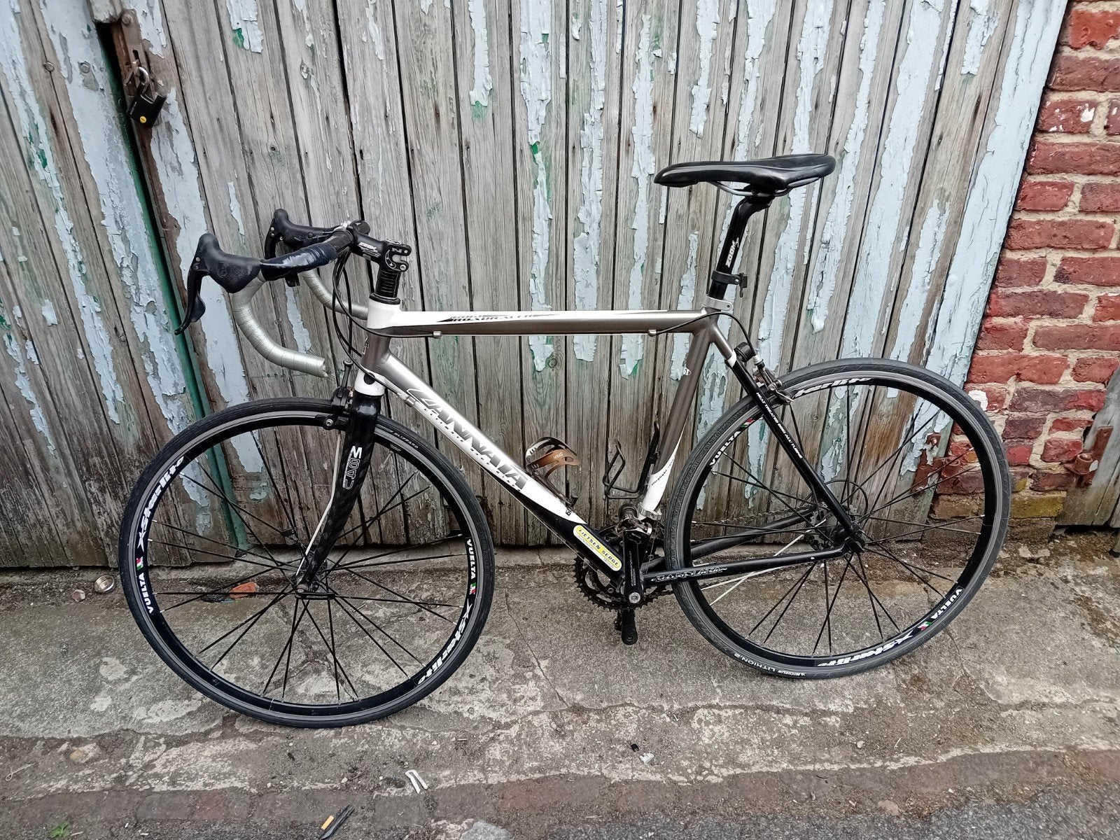 koersfiets zannata, Fietsen en Brommers, Gebruikt, 10 tot 15 versnellingen, 53 tot 57 cm, Ophalen