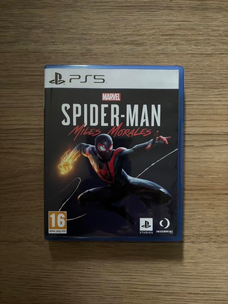 Ps5 Spiderman Miles Morales, Ophalen of Verzenden, Zo goed als nieuw