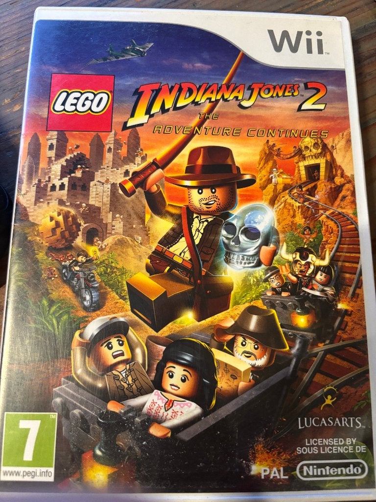 LEGO Indiana Jones 2 : L’Aventure continue – Nintendo Wii, Enlèvement, Comme neuf, Autres genres