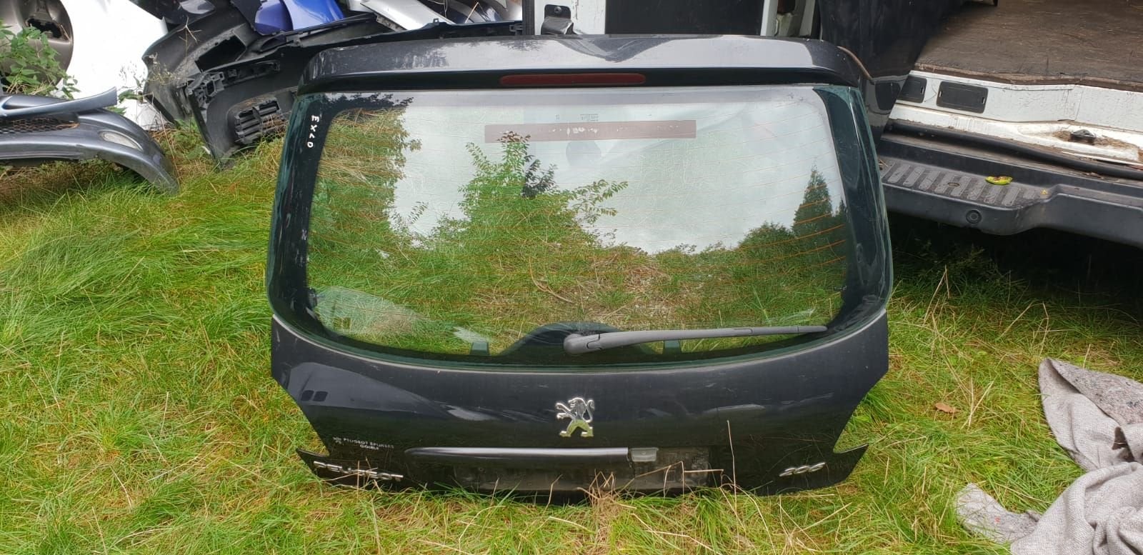 PEUGEOT 206 ACHTERKLEP KLEURCODE EXLD  BJ 98 TOT 2007, Auto-onderdelen, Gebruikt, -, Ophalen of Verzenden, Achter