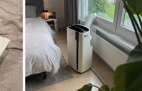 De'Longhi Pinguino PAC EX100 Silent Mobiele Airco – Compleet, Electroménager, Climatiseurs, Comme neuf, Climatiseur mobile, 60 à 100 m³