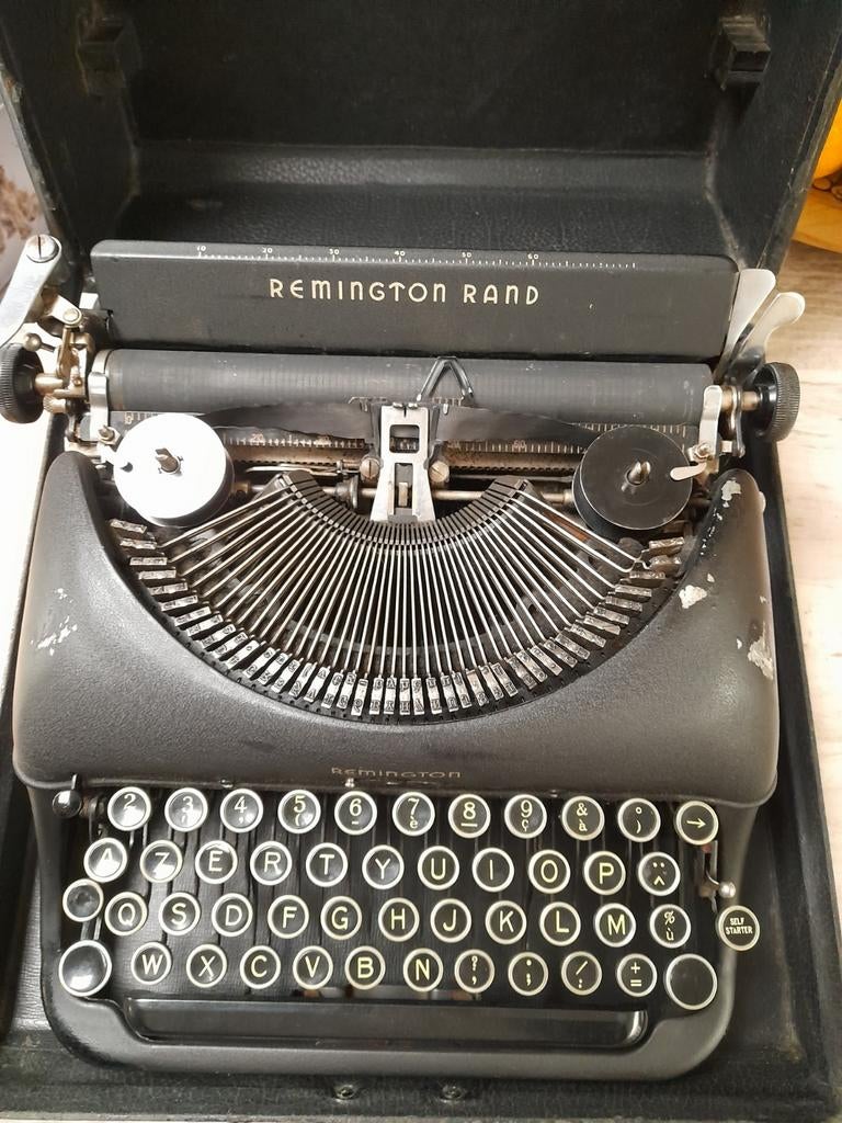 Remington Rand De Luxe 5 schrijfmachine, Diversen, Typemachines, Gebruikt, Ophalen of Verzenden