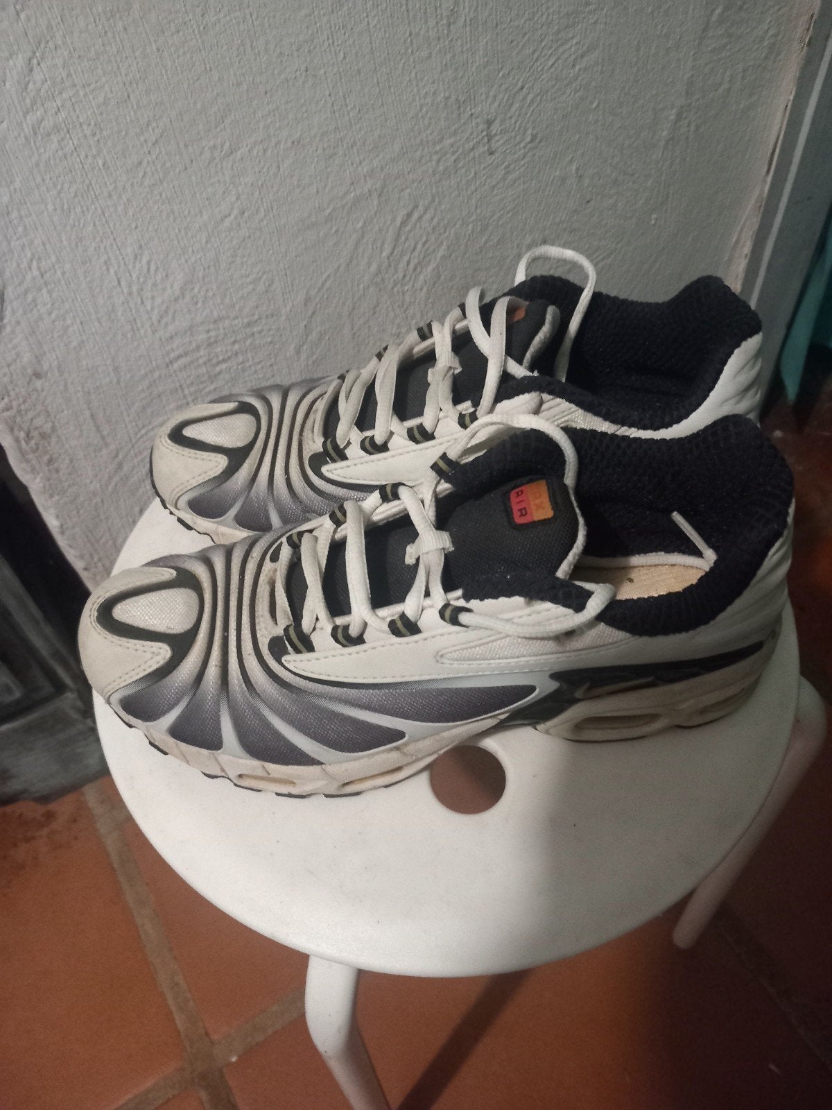 Nike Air Max Tailwind V(5)Plus2005/2006Vintage) Maat US7, Ophalen of Verzenden, Wit, Sneakers