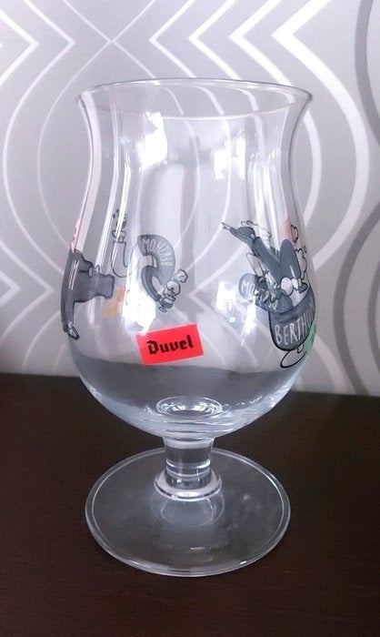 Duvel glas 'Les Berthom' 2022, Ophalen of Verzenden, Bierglas