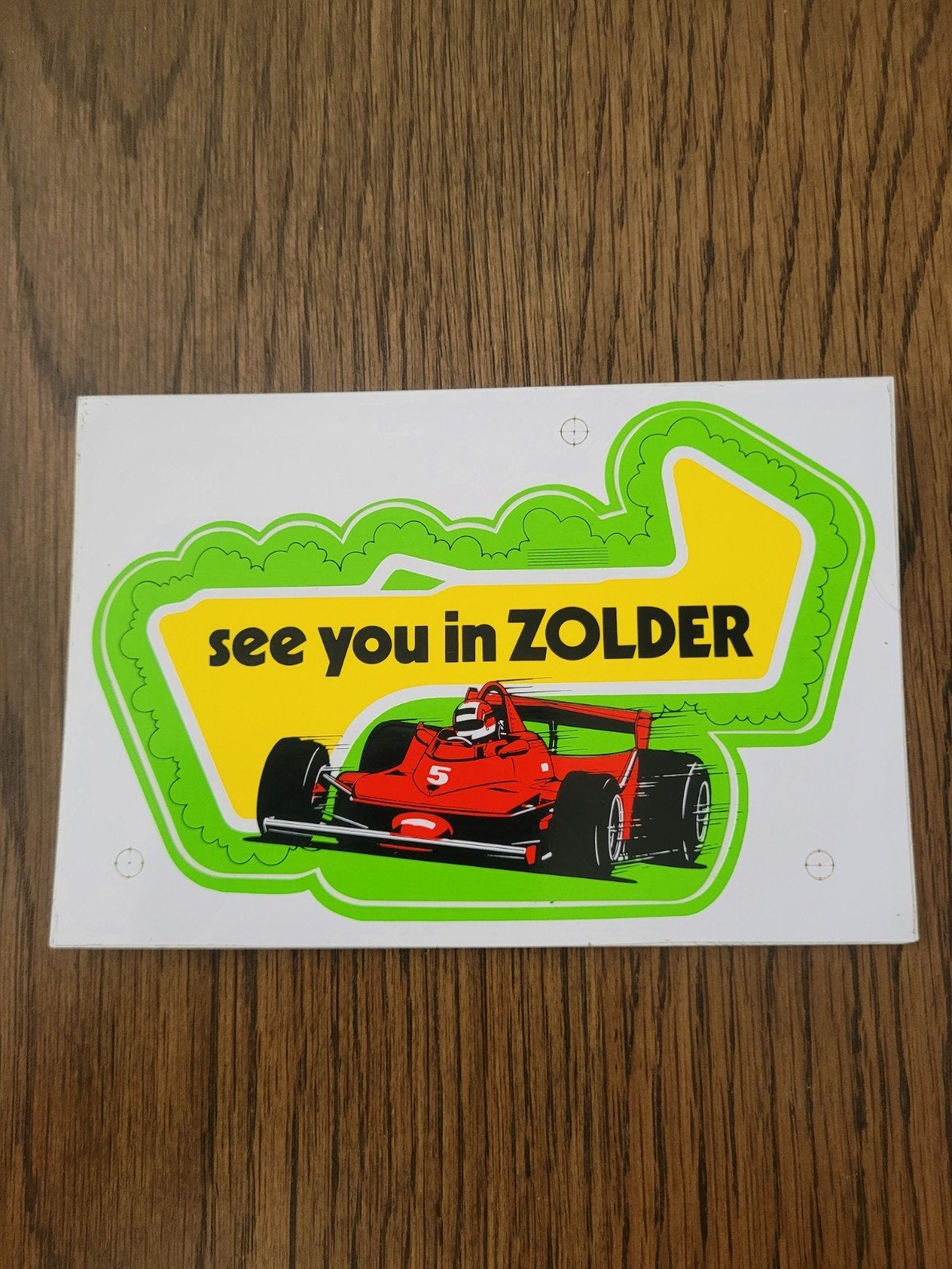 Ancien autocollant Zolder
récupérer ou expédier
frais d'expé, Collections, Enlèvement ou Envoi