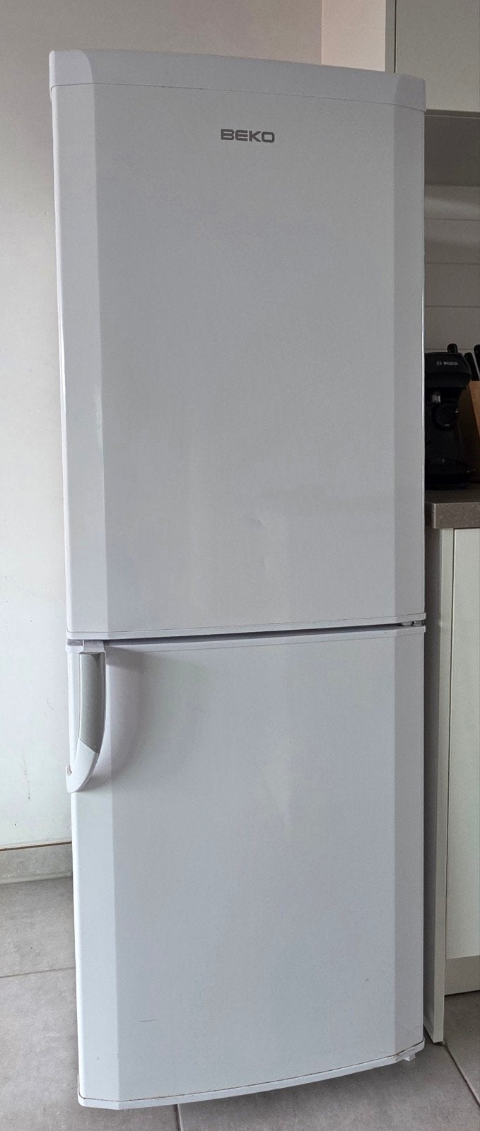 Combi frigo en diepvries, Ophalen, Gebruikt, Met aparte vriezer, 160 cm of meer