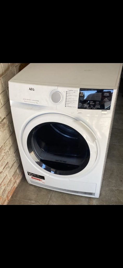 Sèche linge AEG 8kg A condensation, Electroménager, Enlèvement, Comme neuf, Chargeur frontal