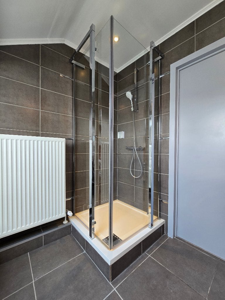 BAC + CABINE DE DOUCHE, Enlèvement, Utilisé, Chrome, Douche