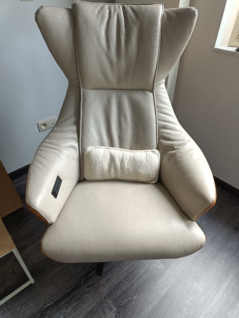 moderne lederen electrische relaxzetel, Enlèvement, Comme neuf, Cuir